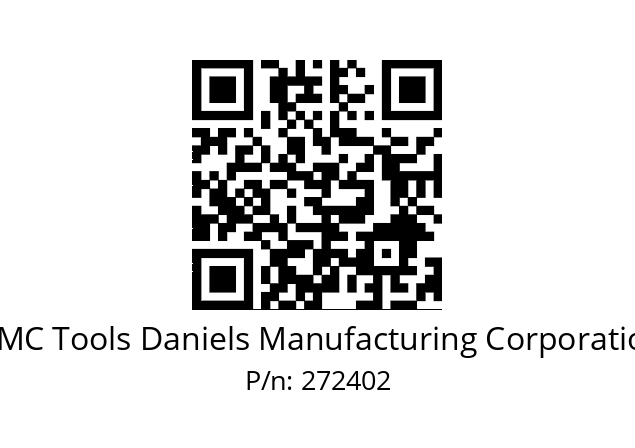   DMC Tools Daniels Manufacturing Corporation 272402