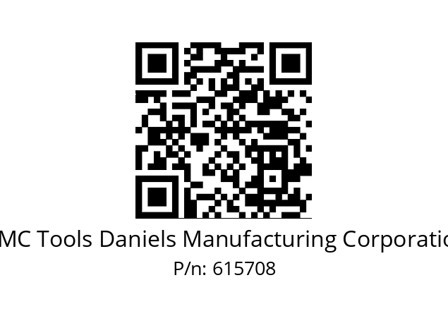   DMC Tools Daniels Manufacturing Corporation 615708