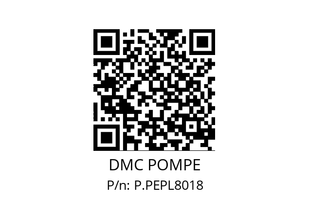   DMC POMPE P.PEPL8018