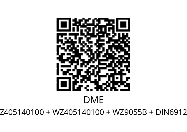   DME WZ405140100 + WZ405140100 + WZ9055B + DIN6912M8020