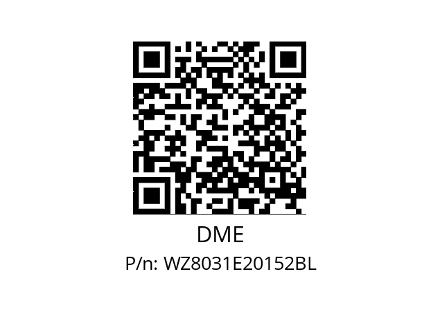   DME WZ8031E20152BL