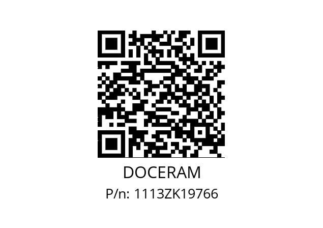   DOCERAM 1113ZK19766