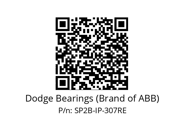   Dodge Bearings (Brand of ABB) SP2B-IP-307RE