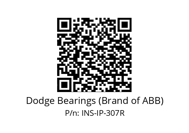   Dodge Bearings (Brand of ABB) INS-IP-307R