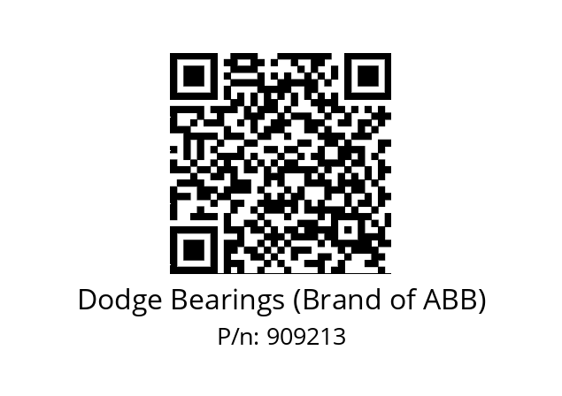   Dodge Bearings (Brand of ABB) 909213