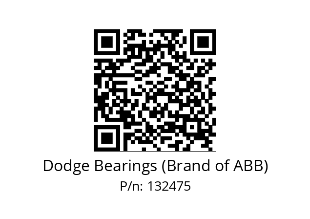   Dodge Bearings (Brand of ABB) 132475