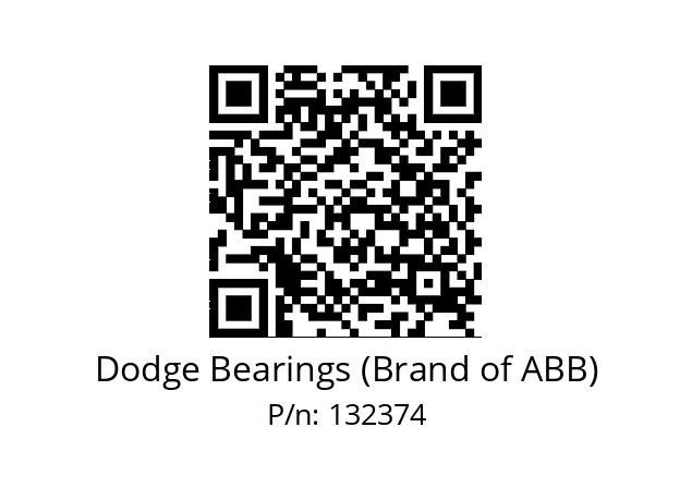   Dodge Bearings (Brand of ABB) 132374