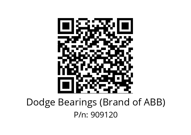   Dodge Bearings (Brand of ABB) 909120