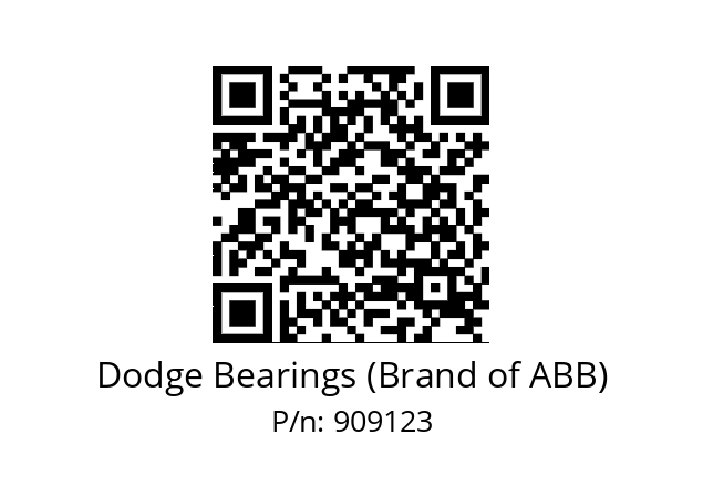   Dodge Bearings (Brand of ABB) 909123