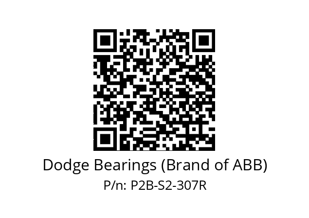   Dodge Bearings (Brand of ABB) P2B-S2-307R