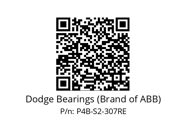   Dodge Bearings (Brand of ABB) P4B-S2-307RE