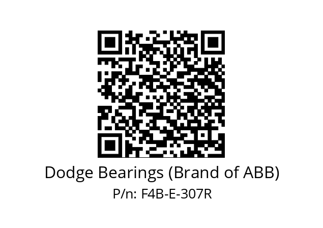   Dodge Bearings (Brand of ABB) F4B-E-307R