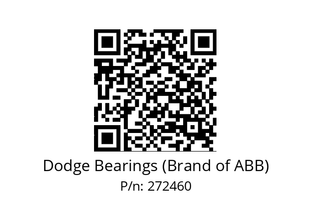   Dodge Bearings (Brand of ABB) 272460