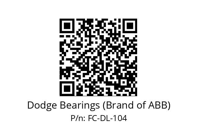   Dodge Bearings (Brand of ABB) FС-DL-104