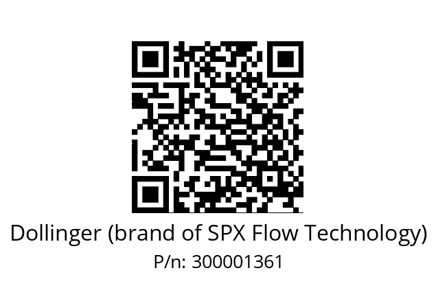   Dollinger (brand of SPX Flow Technology) 300001361