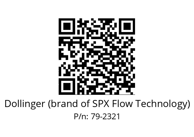   Dollinger (brand of SPX Flow Technology) 79-2321