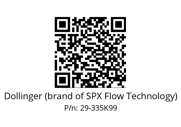   Dollinger (brand of SPX Flow Technology) 29-335K99