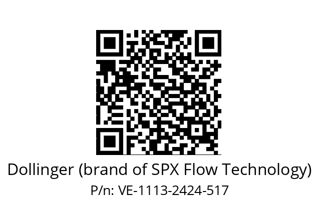 Strainer  Dollinger (brand of SPX Flow Technology) VE-1113-2424-517