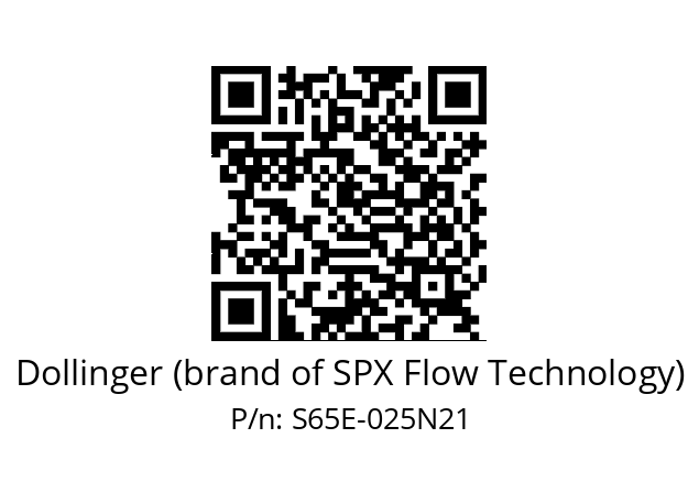   Dollinger (brand of SPX Flow Technology) S65E-025N21