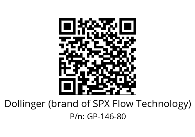   Dollinger (brand of SPX Flow Technology) GP-146-80