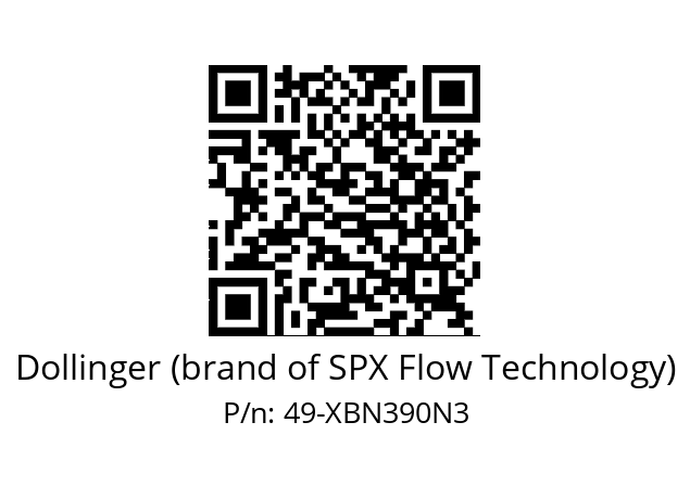   Dollinger (brand of SPX Flow Technology) 49-XBN390N3