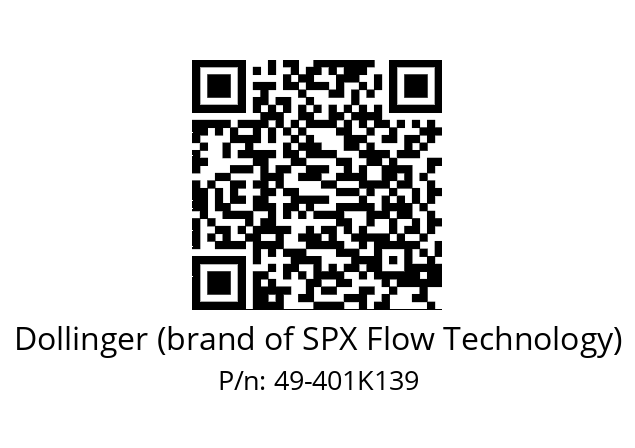   Dollinger (brand of SPX Flow Technology) 49-401K139