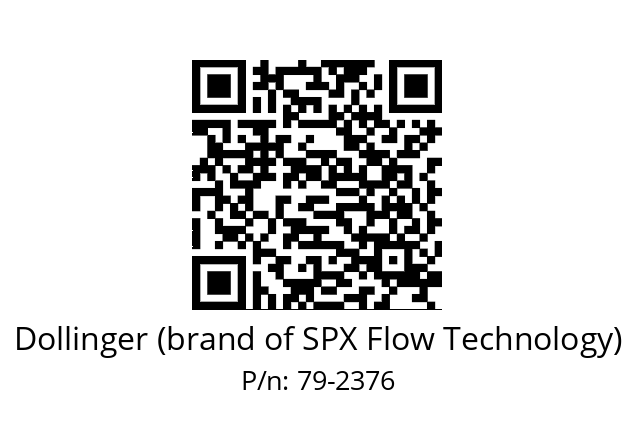   Dollinger (brand of SPX Flow Technology) 79-2376