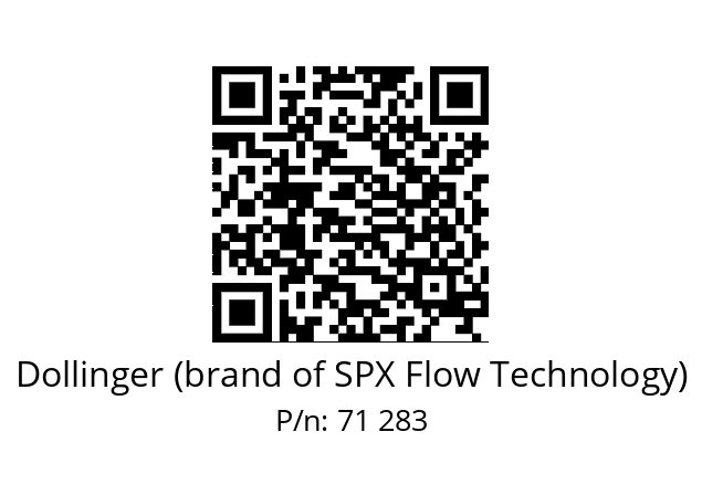   Dollinger (brand of SPX Flow Technology) 71 283