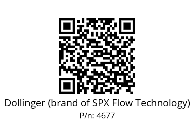   Dollinger (brand of SPX Flow Technology) 4677