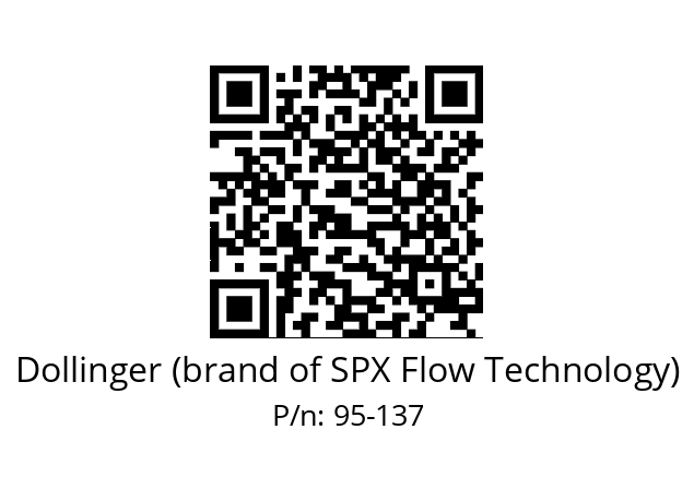   Dollinger (brand of SPX Flow Technology) 95-137