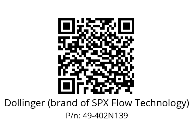   Dollinger (brand of SPX Flow Technology) 49-402N139