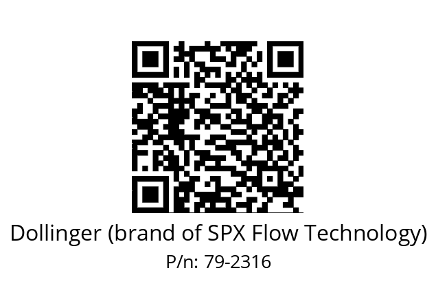   Dollinger (brand of SPX Flow Technology) 79-2316