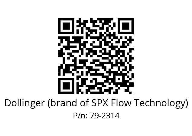   Dollinger (brand of SPX Flow Technology) 79-2314