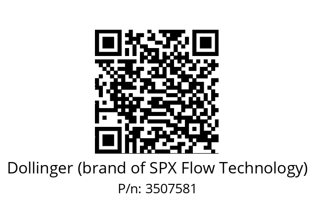   Dollinger (brand of SPX Flow Technology) 3507581