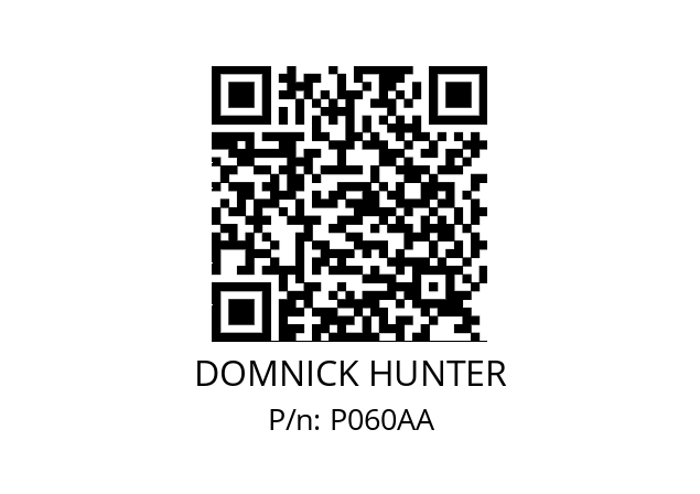   DOMNICK HUNTER P060AA