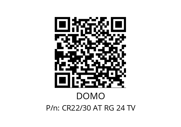   DOMO CR22/30 AT RG 24 TV