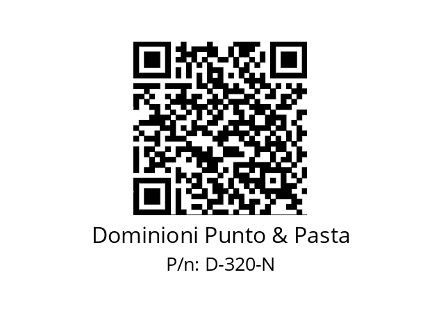   Dominioni Punto & Pasta D-320-N