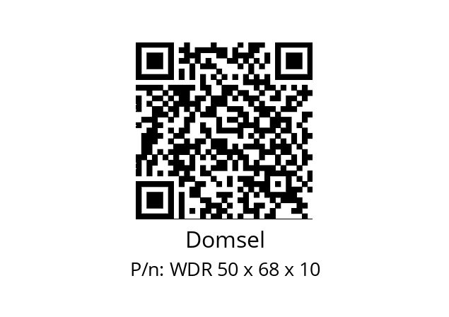   Domsel WDR 50 x 68 x 10