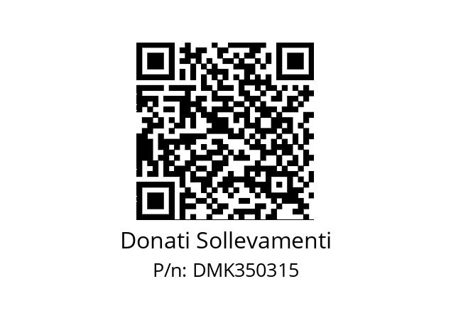   Donati Sollevamenti DMK350315