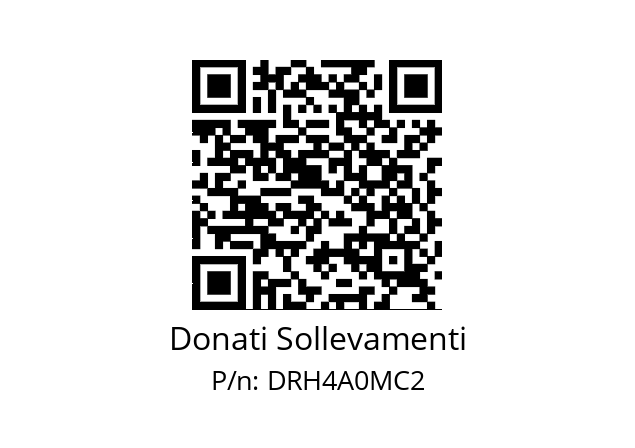   Donati Sollevamenti DRH4A0MC2