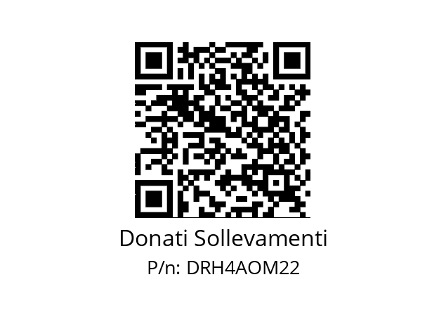   Donati Sollevamenti DRH4AOM22