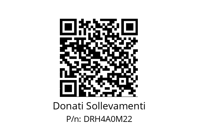   Donati Sollevamenti DRH4A0M22