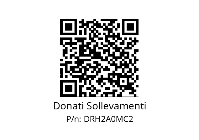   Donati Sollevamenti DRH2A0MC2