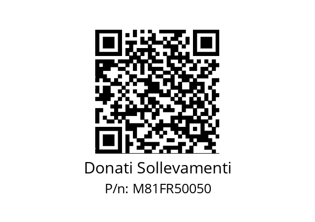   Donati Sollevamenti M81FR50050