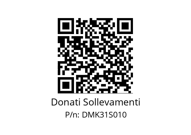   Donati Sollevamenti DMK31S010