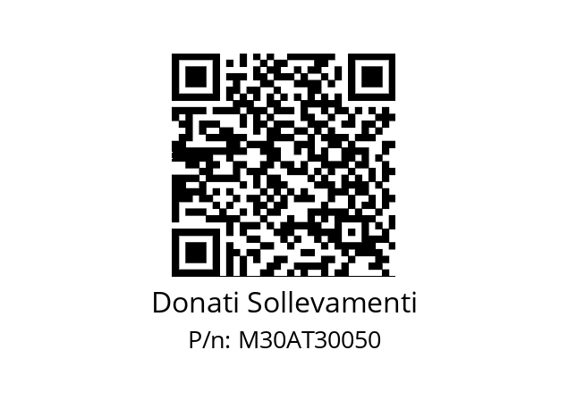   Donati Sollevamenti M30AT30050