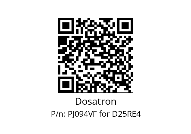   Dosatron PJ094VF for D25RE4