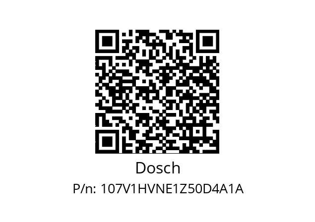   Dosch 107V1HVNE1Z50D4A1A