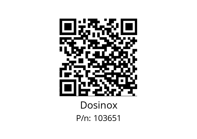   Dosinox 103651