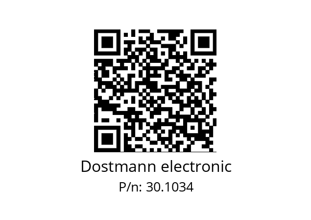   Dostmann electronic 30.1034